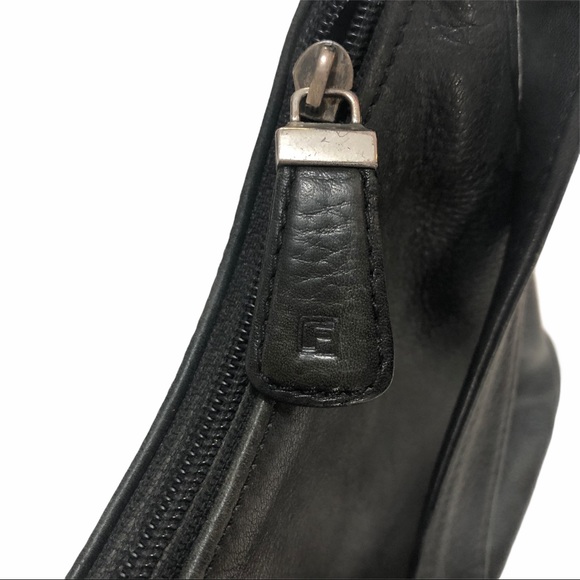 Fossil Handbag Vintage Leather Pebble Grain Black - Picture 6 of 7